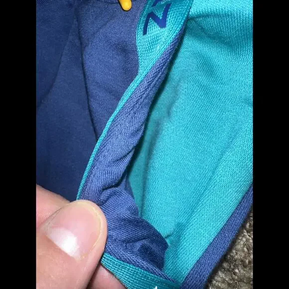 Air Jordan Big Kids (Boy’s) Vertical Tape Fleece Blue Pants